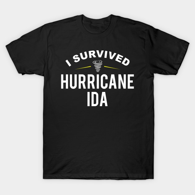 I Survived Hurricane Ida T-Shirt by oskibunde